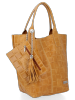 Kožené kabelka shopper bag Vittoria Gotti B22